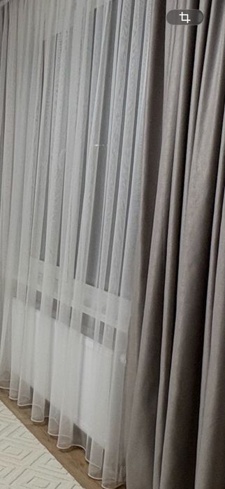 Комплект штор + тюль