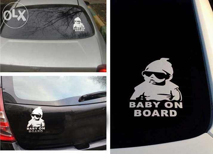 Стикер за кола " Бебе в колата " Baby on Board " стикери лепенка