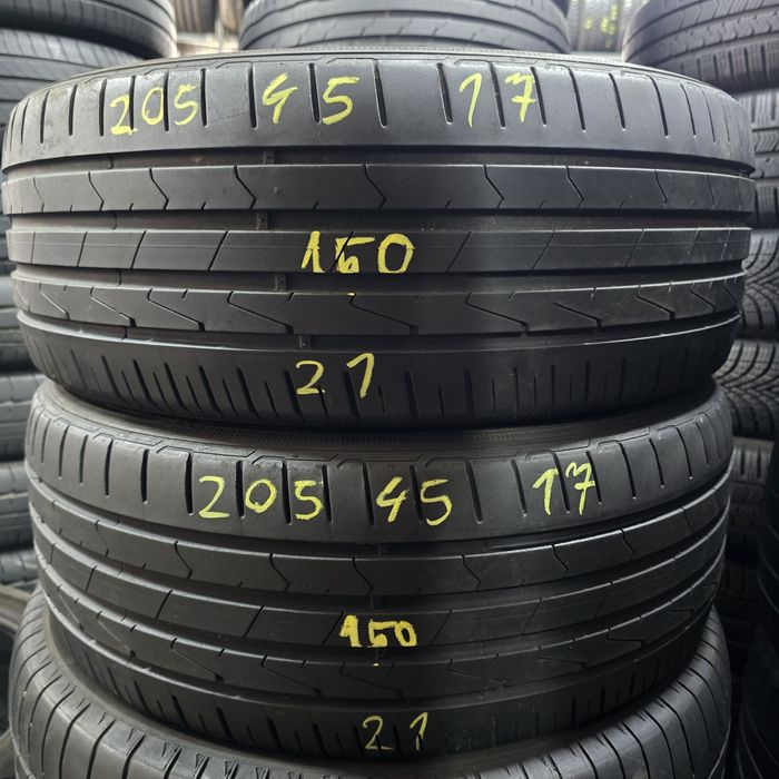 2x 205/45/17 VARA HANKOOK 2021 Stare excelentă