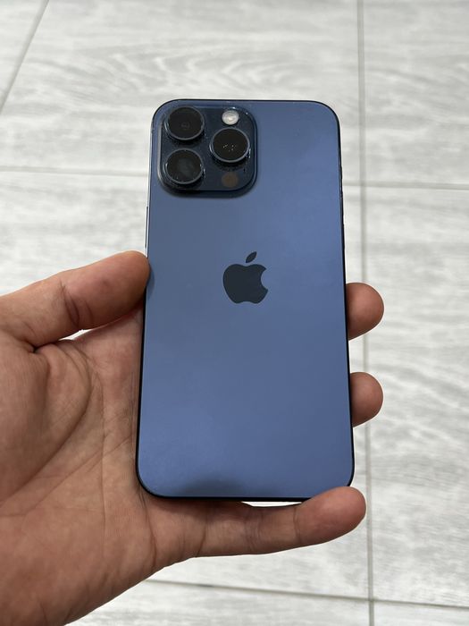 Iphone 15 pro max 256 gb (sim) blue titanium
