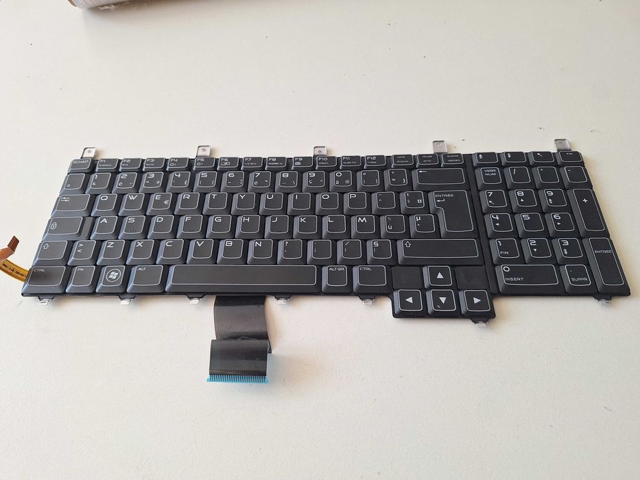Tastatură laptop Dell Alienware M17x R3 NSK-D8D0F pentru piese sau reparații