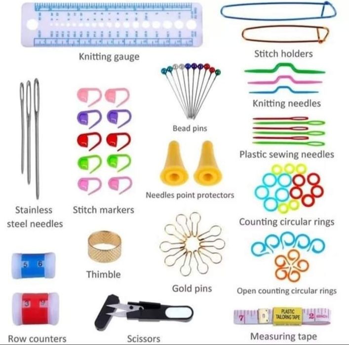 Комплекти куки за плетене на една кука