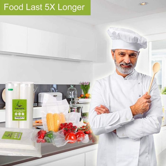 200бр! 15х25см немски вакуум пликове, гофрирани, професионални, VacYaY