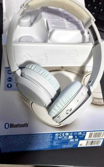 Casti Philips - Wifi Bluetooth Alb