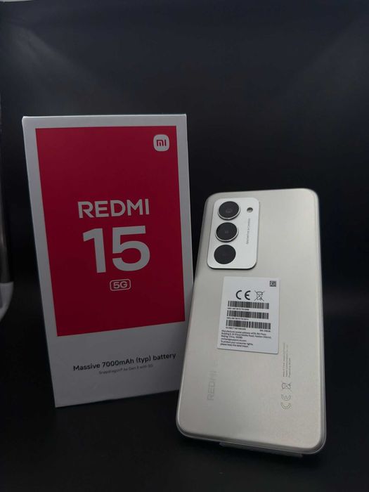 Dracula Amanet: Redmi 15 5G, 256GB/8RAM.