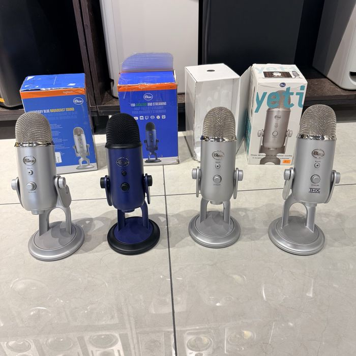 Blue Yeti усб студийные микрофоны
