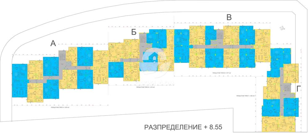 Продава се Едностаен апартамент в Бургас, Меден рудник - зона Д - 37 кв.м за 606 €/кв.м - Снимка #10