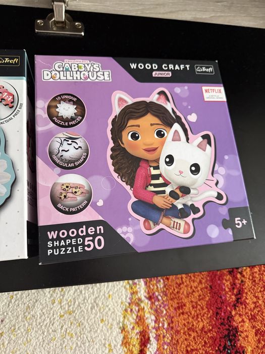 Puzzle lemn fetite