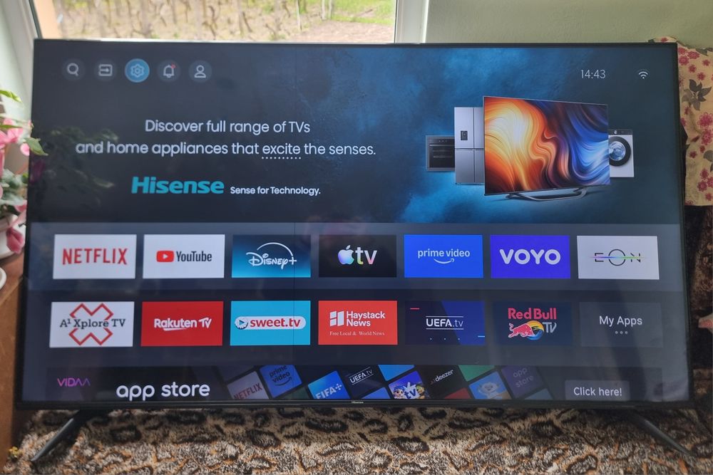 SMART Телевизор / Hisense - 70" - 4K , HDR10+ , VIDAA , Dolby Audio