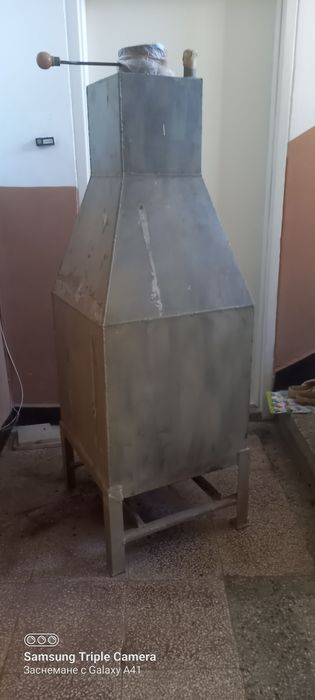 Камина с водна риза, скара и език. Преобразувател зарядно, разширителе