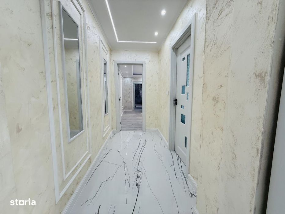 Apartament 3 camere, etaj 2, complet renovat, 67mp, zona Dambovita