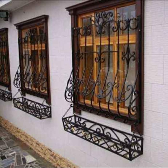 Изготовление, оконные решётки.