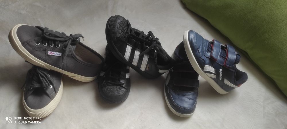 ЛОТ. Кецове Adidas, Reebok, Superga