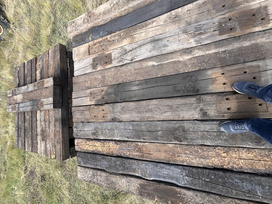 Шпала пропитанная