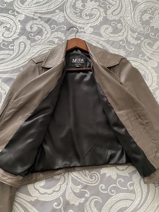 Женская кожанка