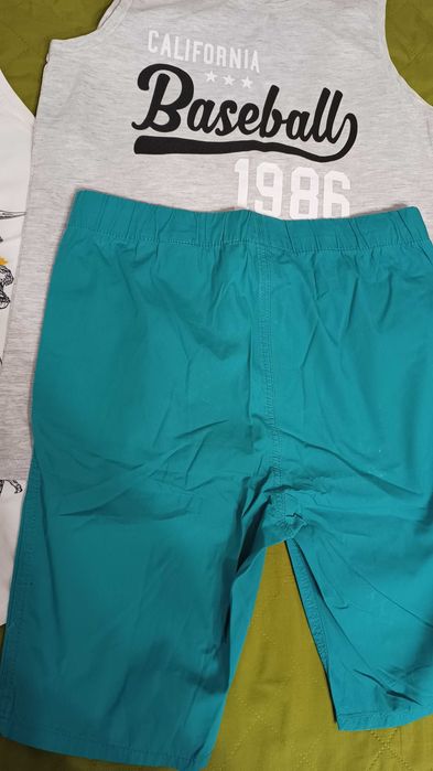 Pantalon mas 146-152 HM+tricou Waikiki mas 140-146/10-11 ani