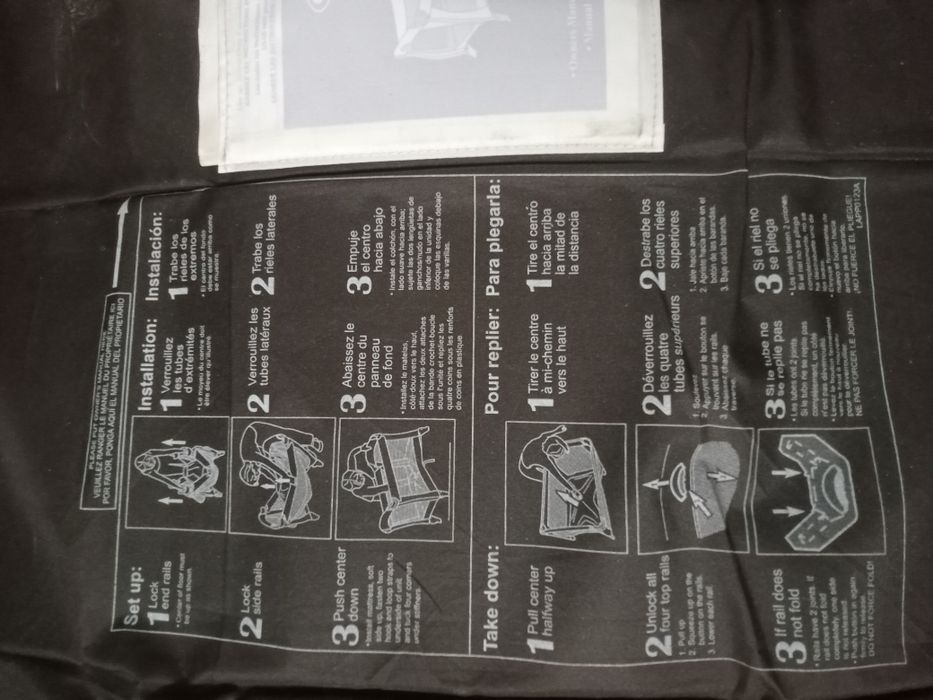 Детская люлька-манеж