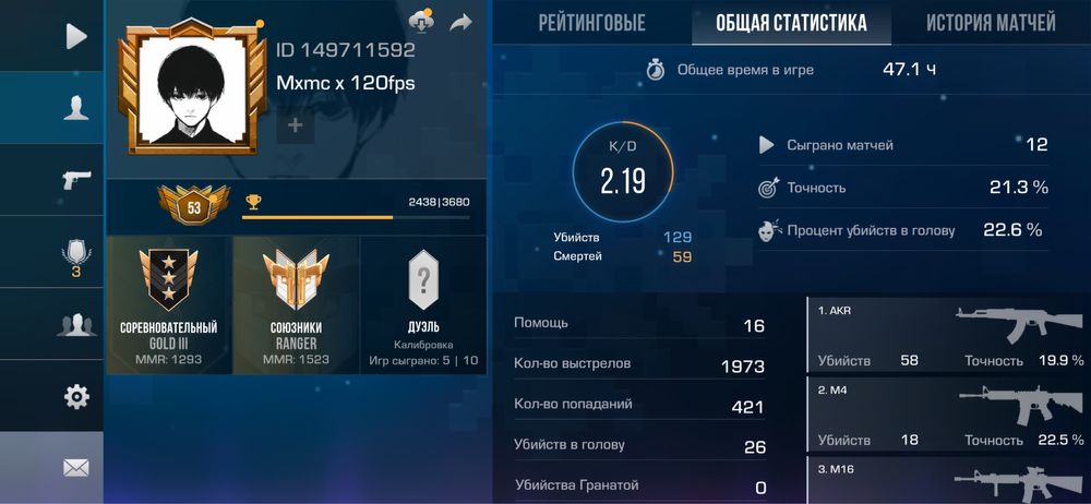 Продам аккаунт в стендофф 2 с фиол сетом