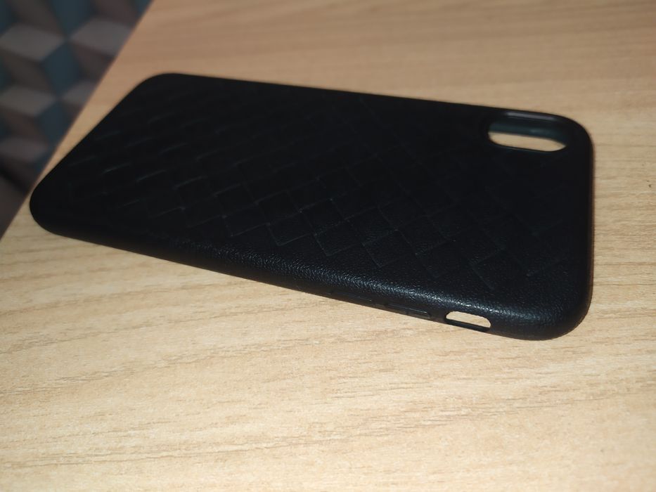 чехол iPhone X / XS чёрный