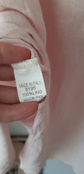 Rochie din in 100%,noua cu eticheta,Italia L