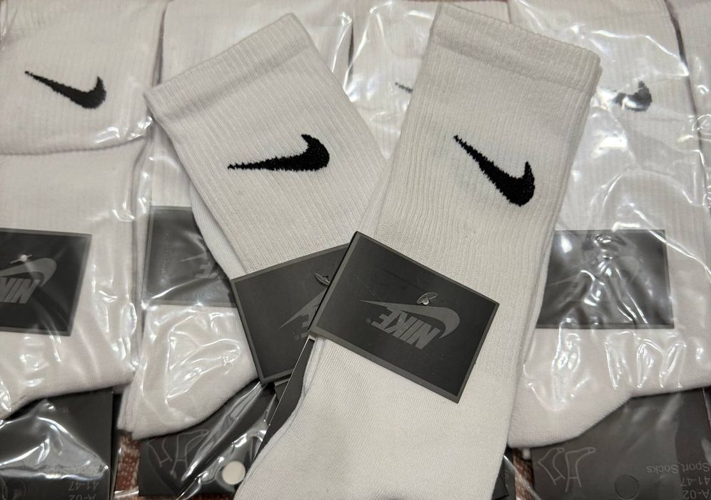 Носки белые Nike 5 пар