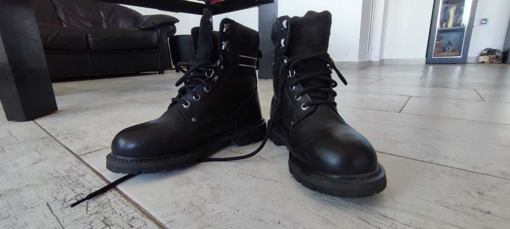 Дамски кубинки естествена кожа