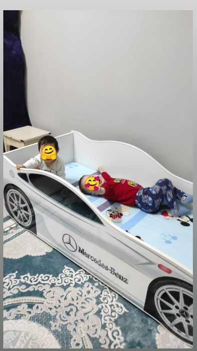 Кровать машинки для детей