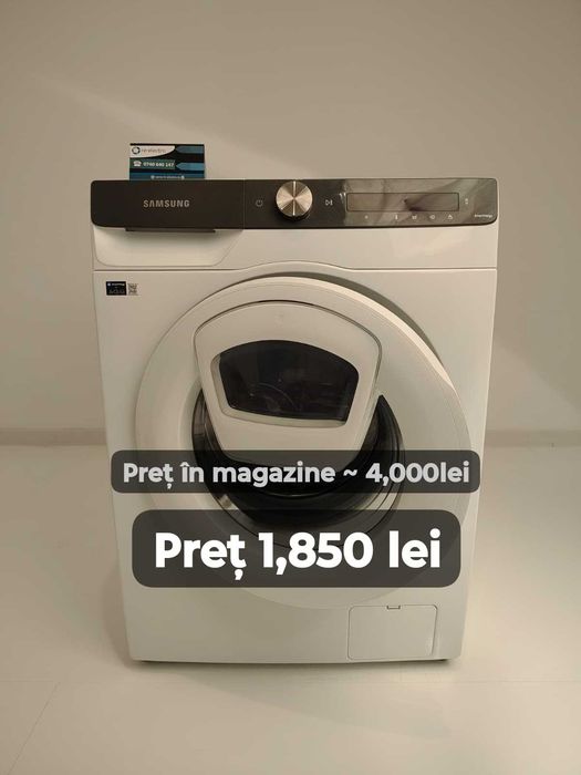 NOU !!! Mașină de spălat rufe SAMSUNG 9KG WW90T554AAE B18