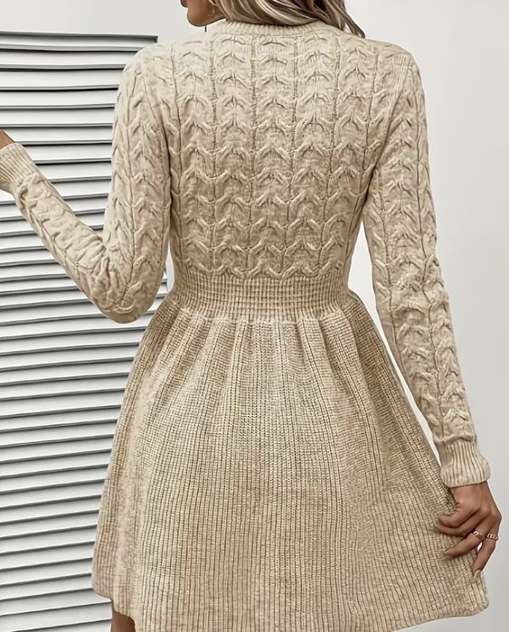 Плетена елегантна рокля