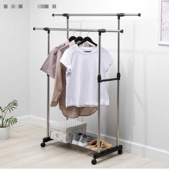 Напольная телескопическая вешалка