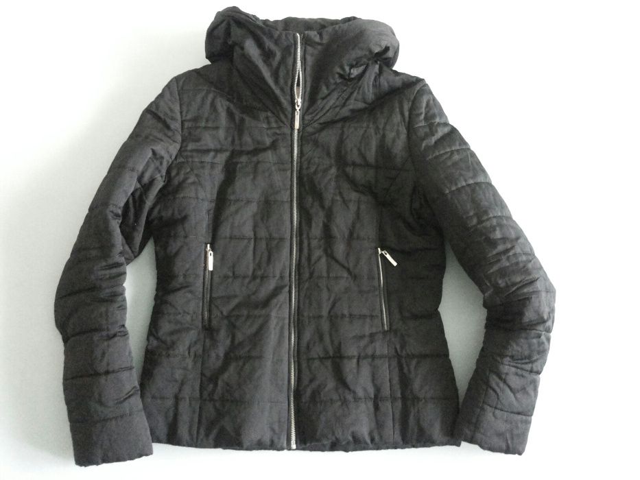 Дамско марково черно яке и зимен кожух - размер М/L