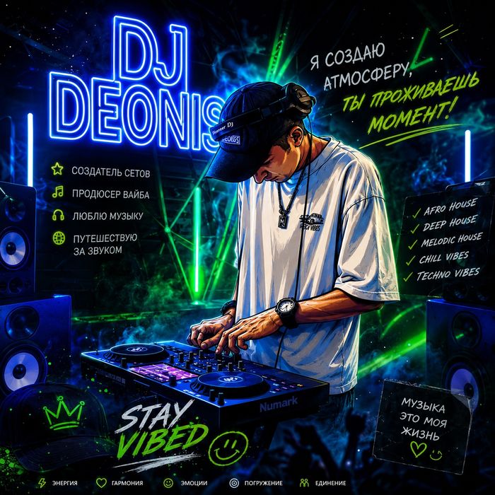 DJ DEONIS на ваши Вечеринки! Любые форматы!