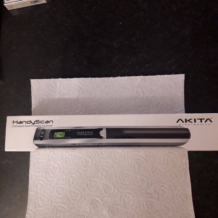 Scanner manual,profesional AKITA Japan,nou,in cutie.