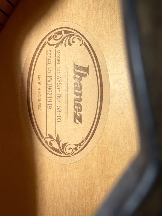 Ibanez Chitara Electro-Acustica AF55-TKF