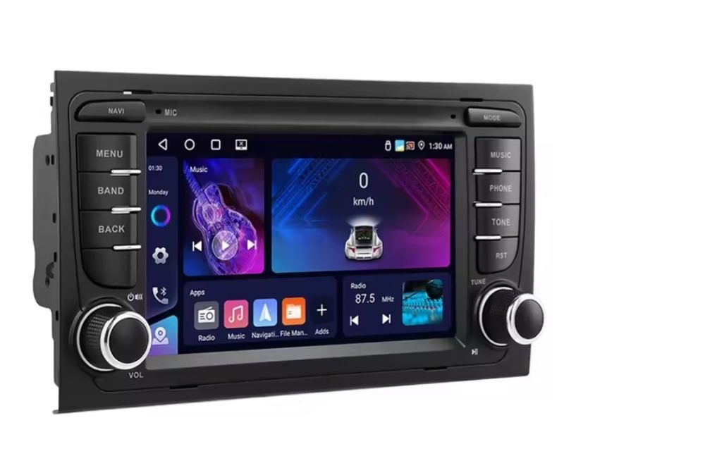 Navigație Android Audi A4 B6 / B7- 7 inch–2/ 4GB RAM /32GB/ 64GB – CarPlay / Android Auto / BT
