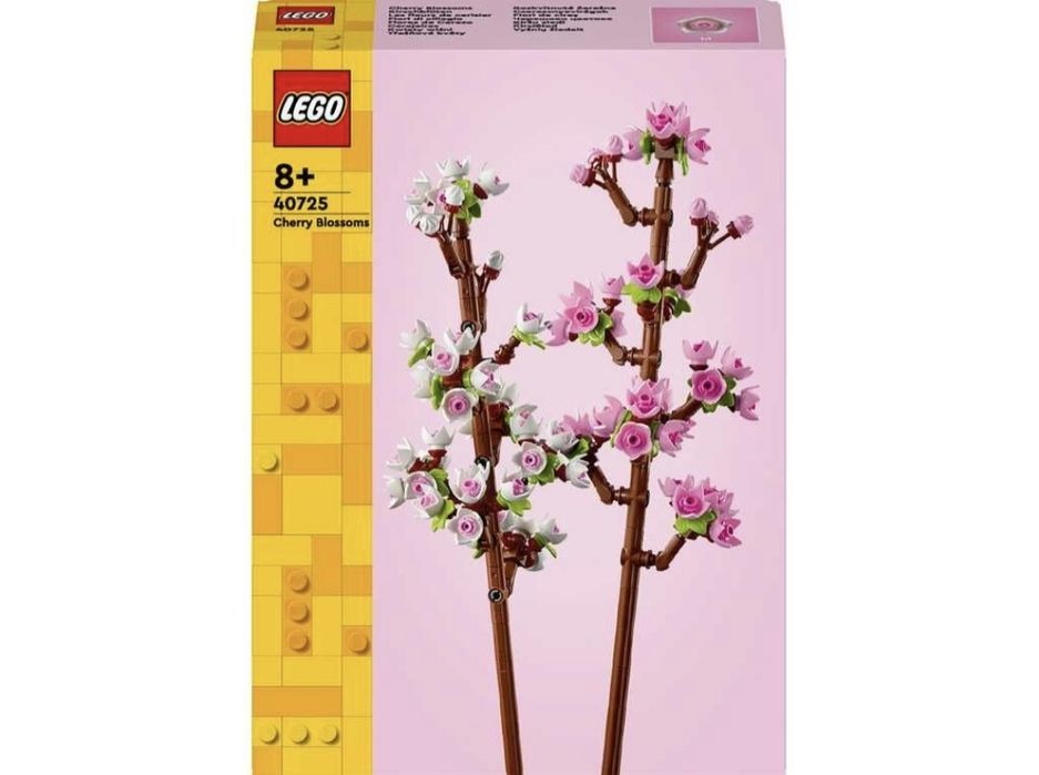 LEGO Icons Botanica 40725, Конструктор Лего Черешови цветове