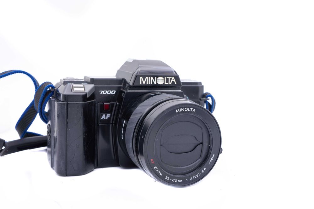 Aparat foto filmm Minolta 7000AF cu Minolta 35-80