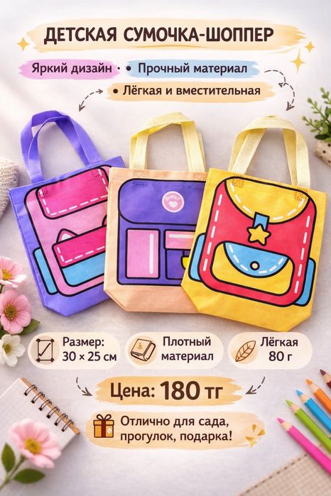 Детские пакеты для подарков