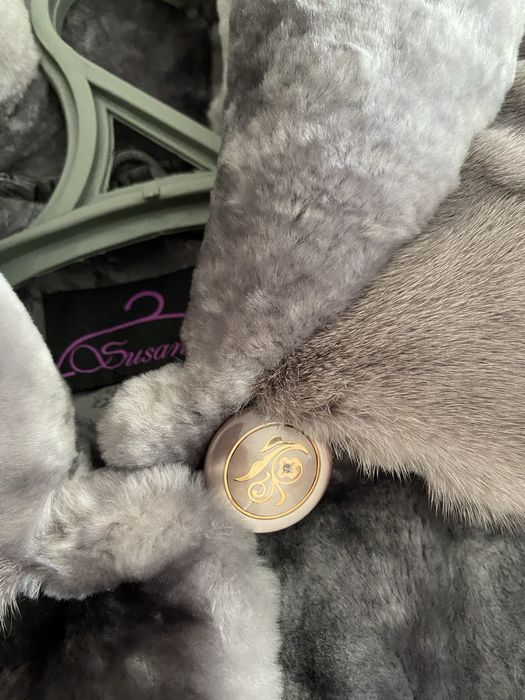 Шуба мутон новый