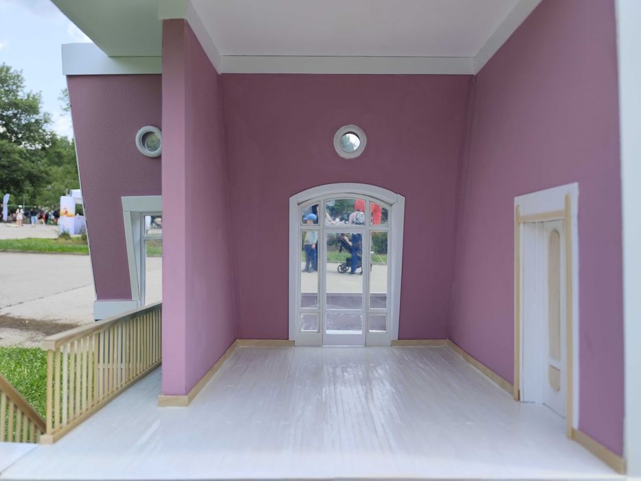 Макет на къща , с една фасада