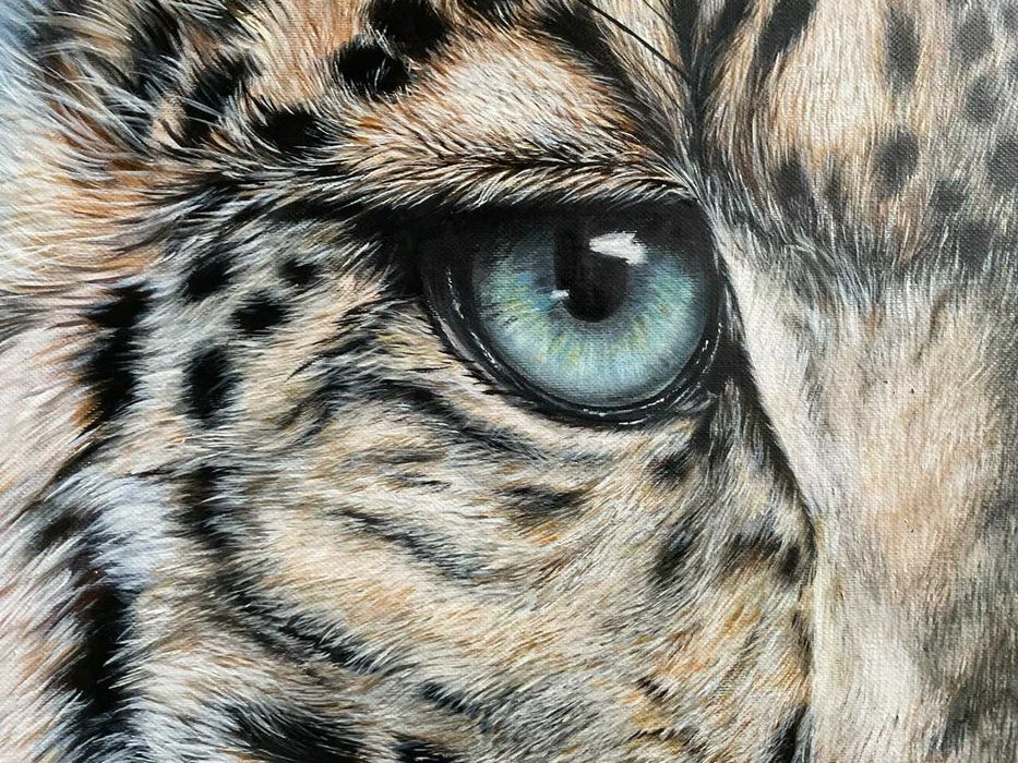 Картина. Снежный барс