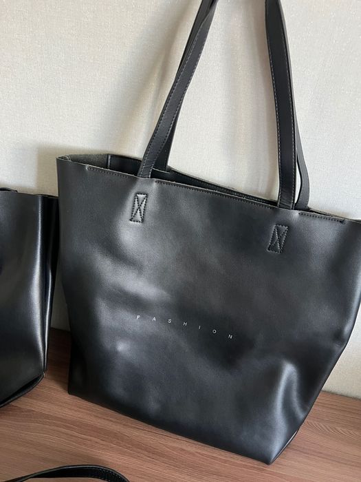 Сумка, шопперы, кожаные