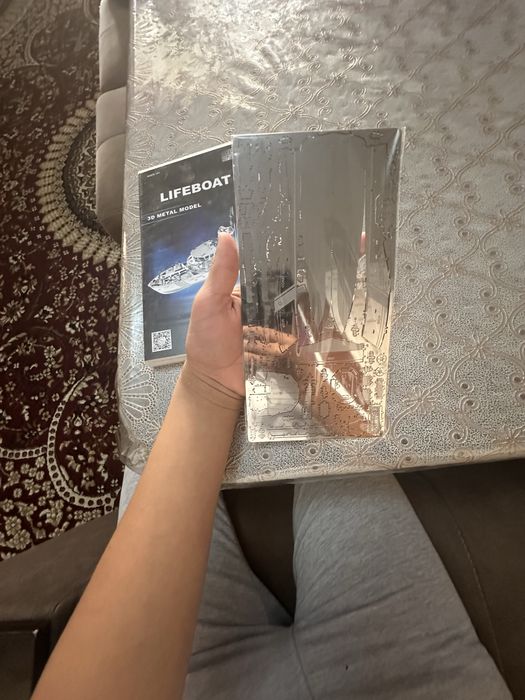 Корабль металический конструктор