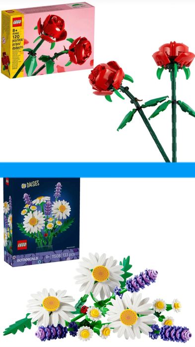 Lego botanicals si diferite