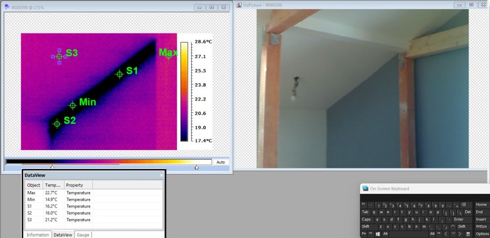 Termoscanare, scanare camera termoviziune infrarosu, pierderi caldura