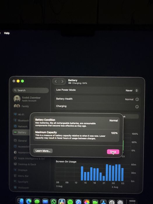 Macbook air m3 13”, 16gb ram nou 100%