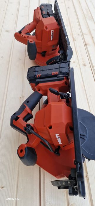 Hilti circular pe acumulator