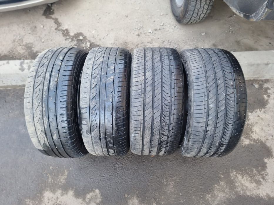 Оригинальные диски AMG с резинами