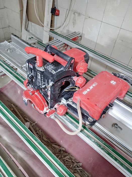 Плиткорез для крупноформата и стол в комплекте