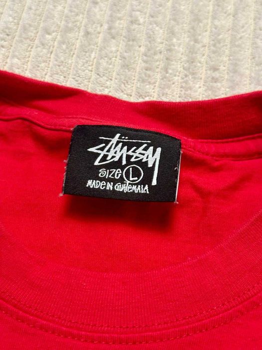 Tricou Stüssy SS Link Logo - Roșu